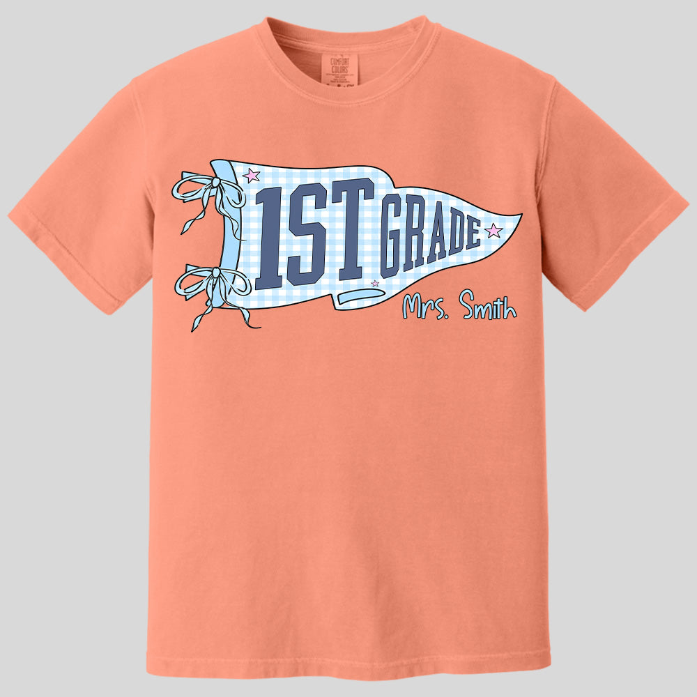 Custom Teacher Life, Teacher Team Shirts, Comfort Colors Back to School Shirt, Grade Level Team Tees, Teacher Gift, First Second, Third Fourth, Fifth Grade Tee Pt99