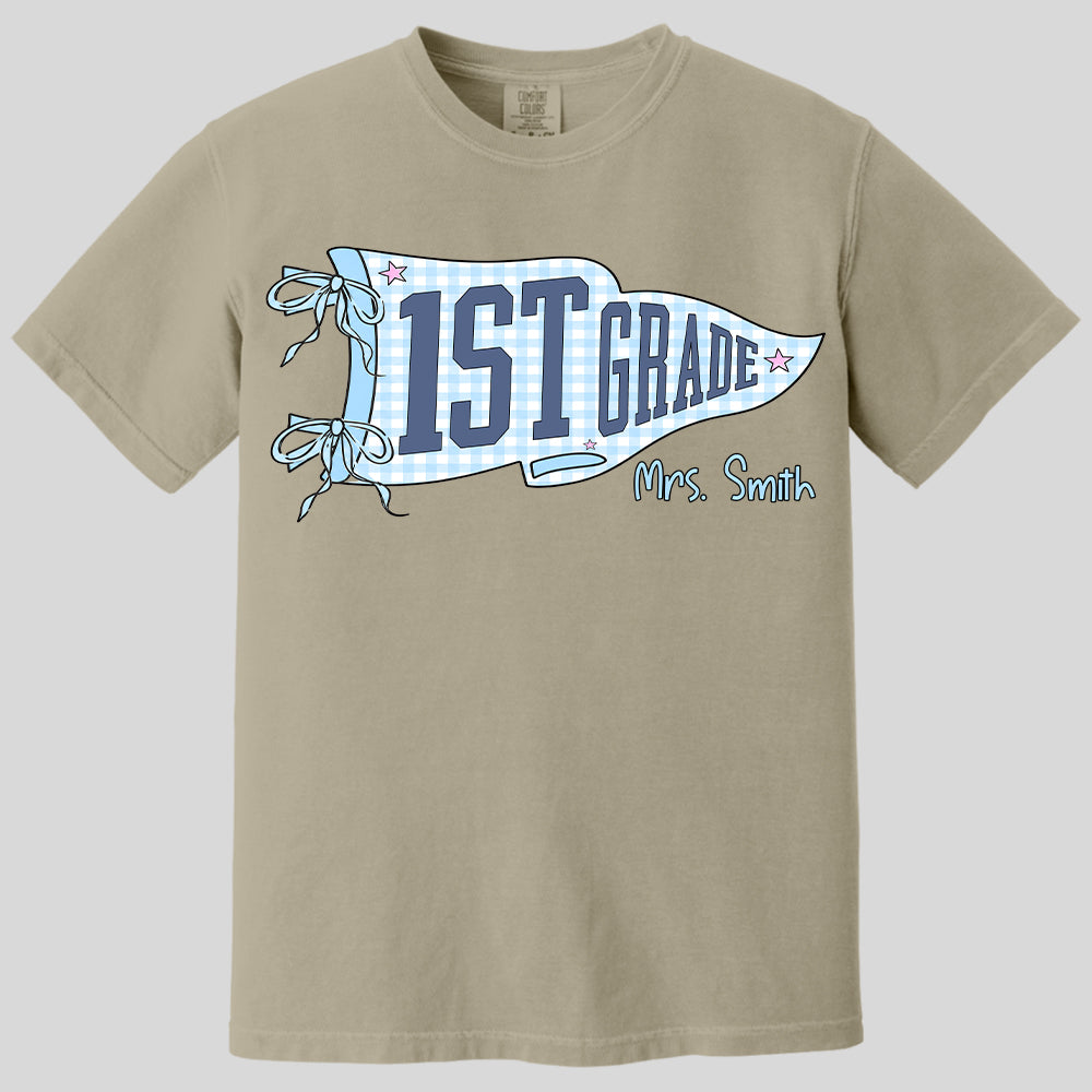 Custom Teacher Life, Teacher Team Shirts, Comfort Colors Back to School Shirt, Grade Level Team Tees, Teacher Gift, First Second, Third Fourth, Fifth Grade Tee Pt99