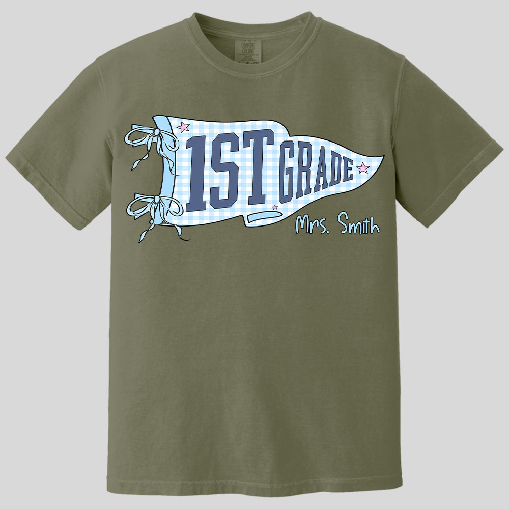 Custom Teacher Life, Teacher Team Shirts, Comfort Colors Back to School Shirt, Grade Level Team Tees, Teacher Gift, First Second, Third Fourth, Fifth Grade Tee Pt99