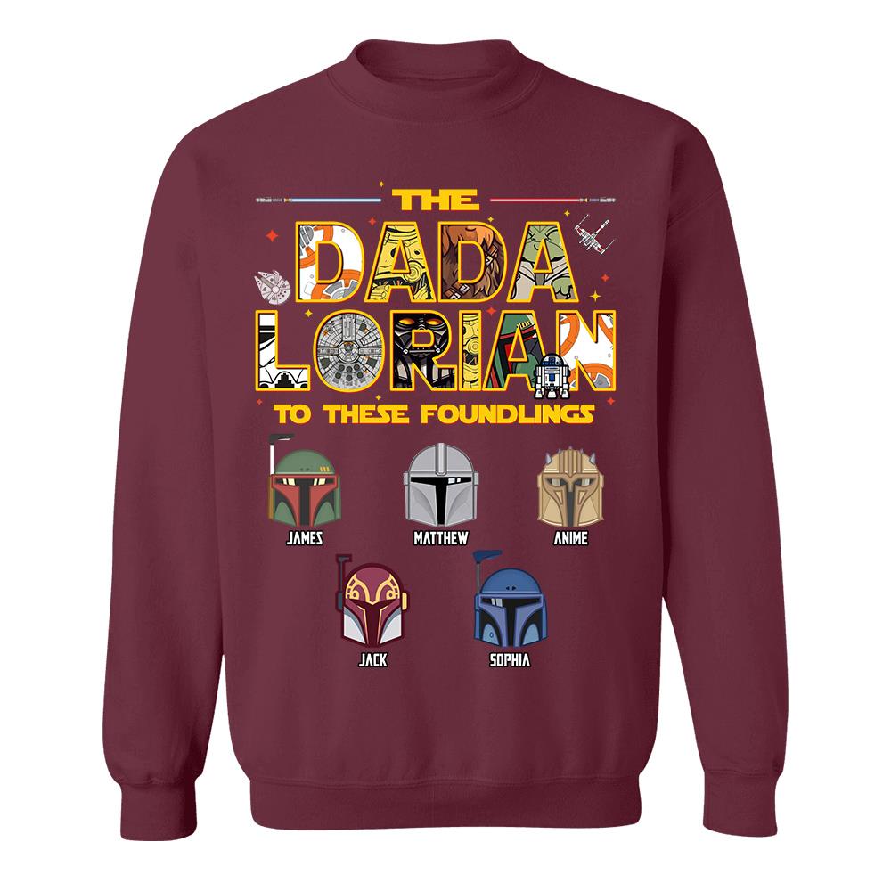 Personalized The Dadalorian To These Foundlings Shirt Gift For Dad L0411 Hv01