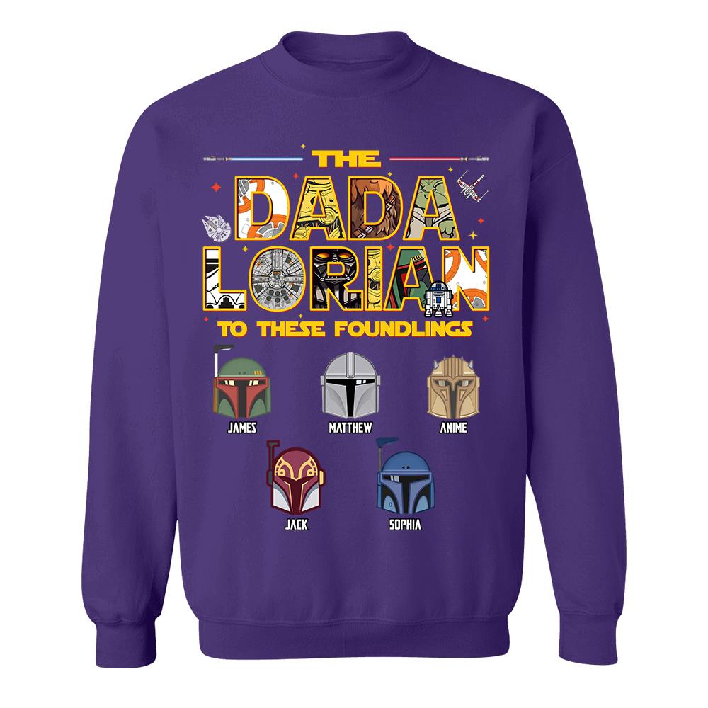 Personalized The Dadalorian To These Foundlings Shirt Gift For Dad L0411 Hv01