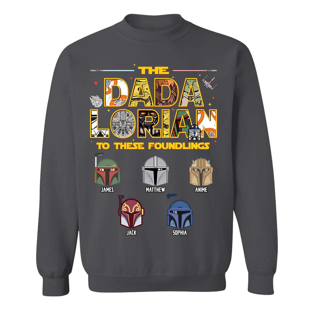 Personalized The Dadalorian To These Foundlings Shirt Gift For Dad L0411 Hv01