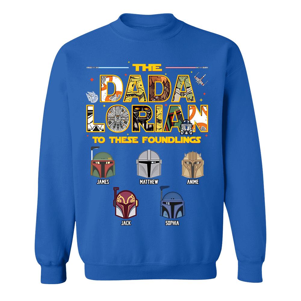 Personalized The Dadalorian To These Foundlings Shirt Gift For Dad L0411 Hv01