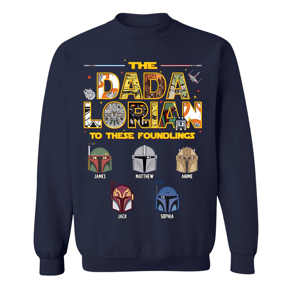 Personalized The Dadalorian To These Foundlings Shirt Gift For Dad L0411 Hv01