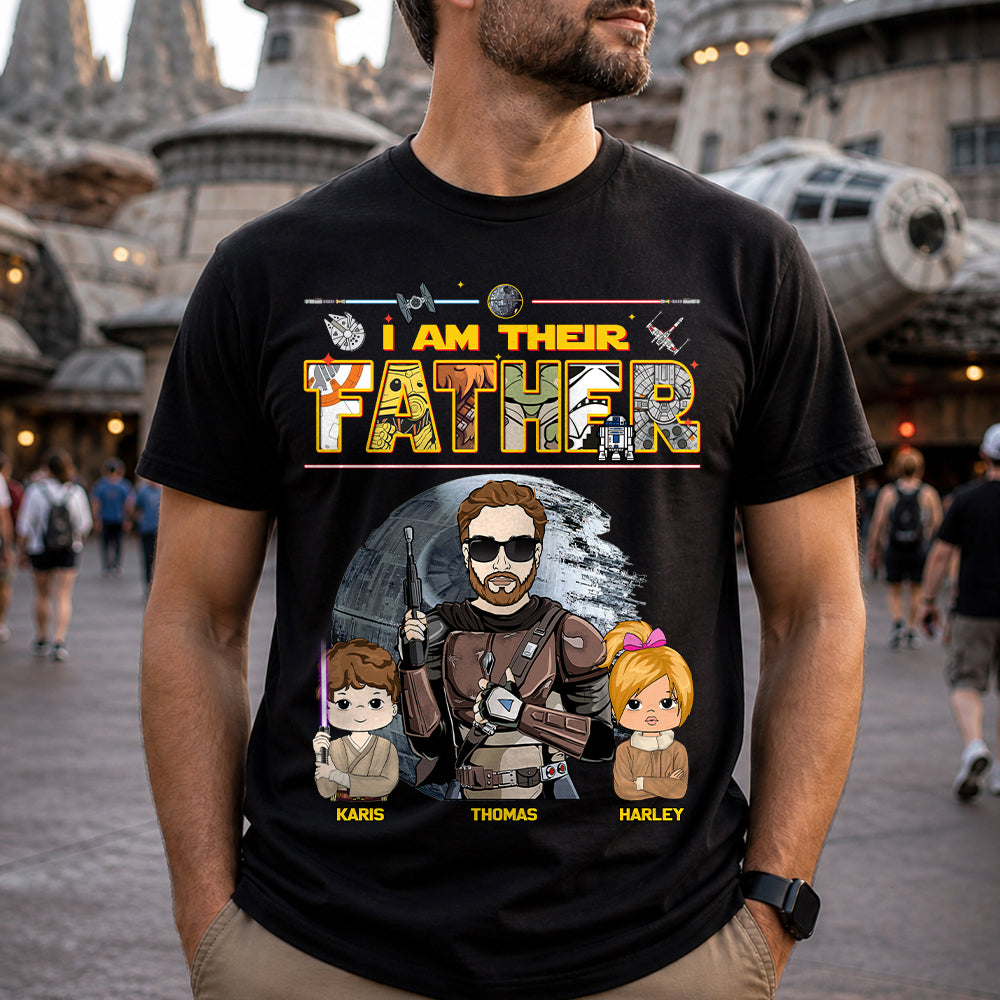 I Am Their Father - Personalized Shirt For Dad Father's Day NA04 Hv01