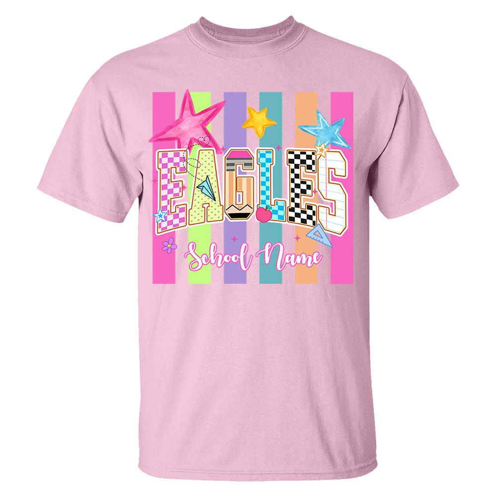 School Mascot Shirt Preppy - Custom Your Mascot School Spirit NA04 Nh00