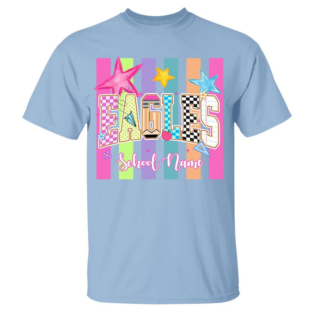 School Mascot Shirt Preppy - Custom Your Mascot School Spirit NA04 Nh00