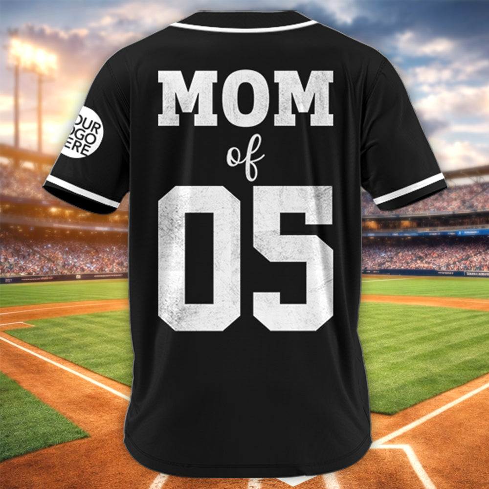 Baseball Softball Mom Jersey – Those Are My Boys - Personalized Family Jersey NA04 Hv01