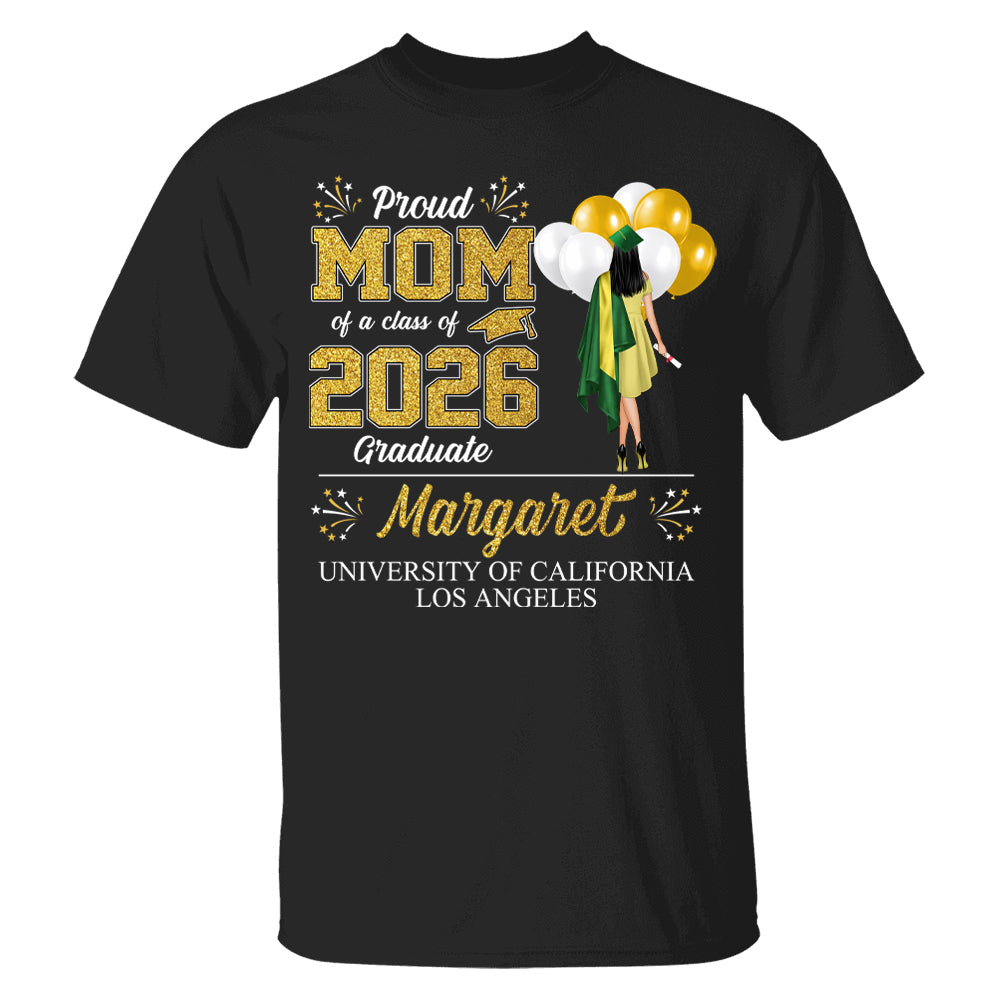 Personalized Graduation Shirts Custom Graduation Shirt Class of 2026 Family Gifts For Family Member Graduation Shirt Na02 Pt99