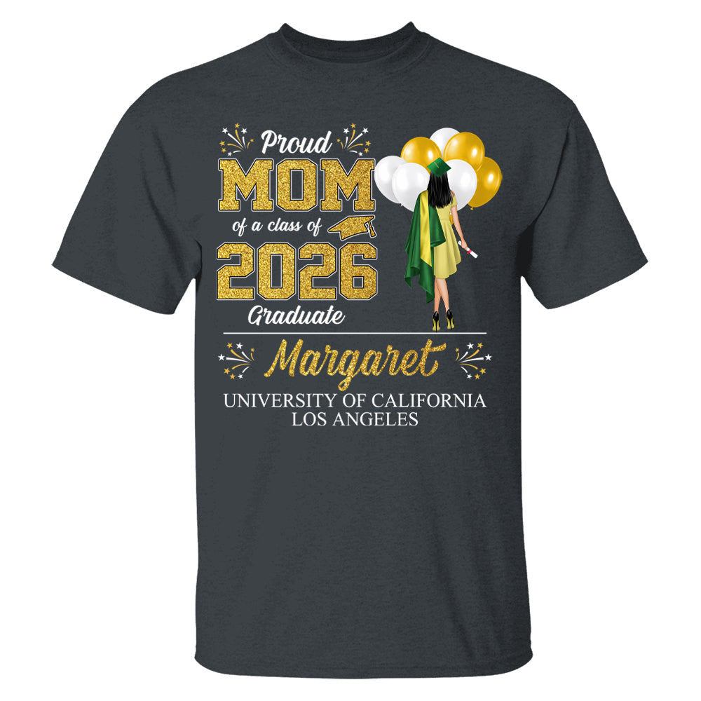 Personalized Graduation Shirts Custom Graduation Shirt Class of 2026 Family Gifts For Family Member Graduation Shirt Na02 Pt99