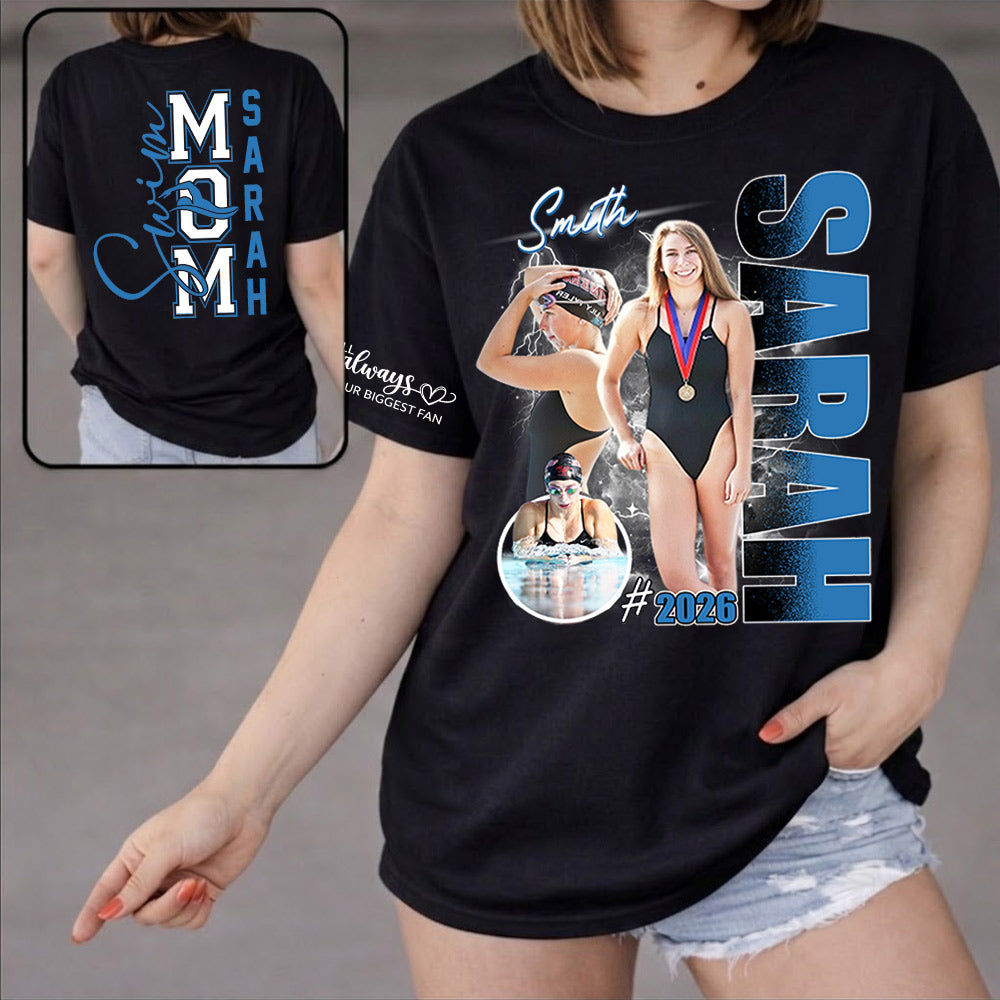 Baseball Mom - I'll Always Be Your Biggest Fan - Personalized Shirt For Baseball Lovers T1807