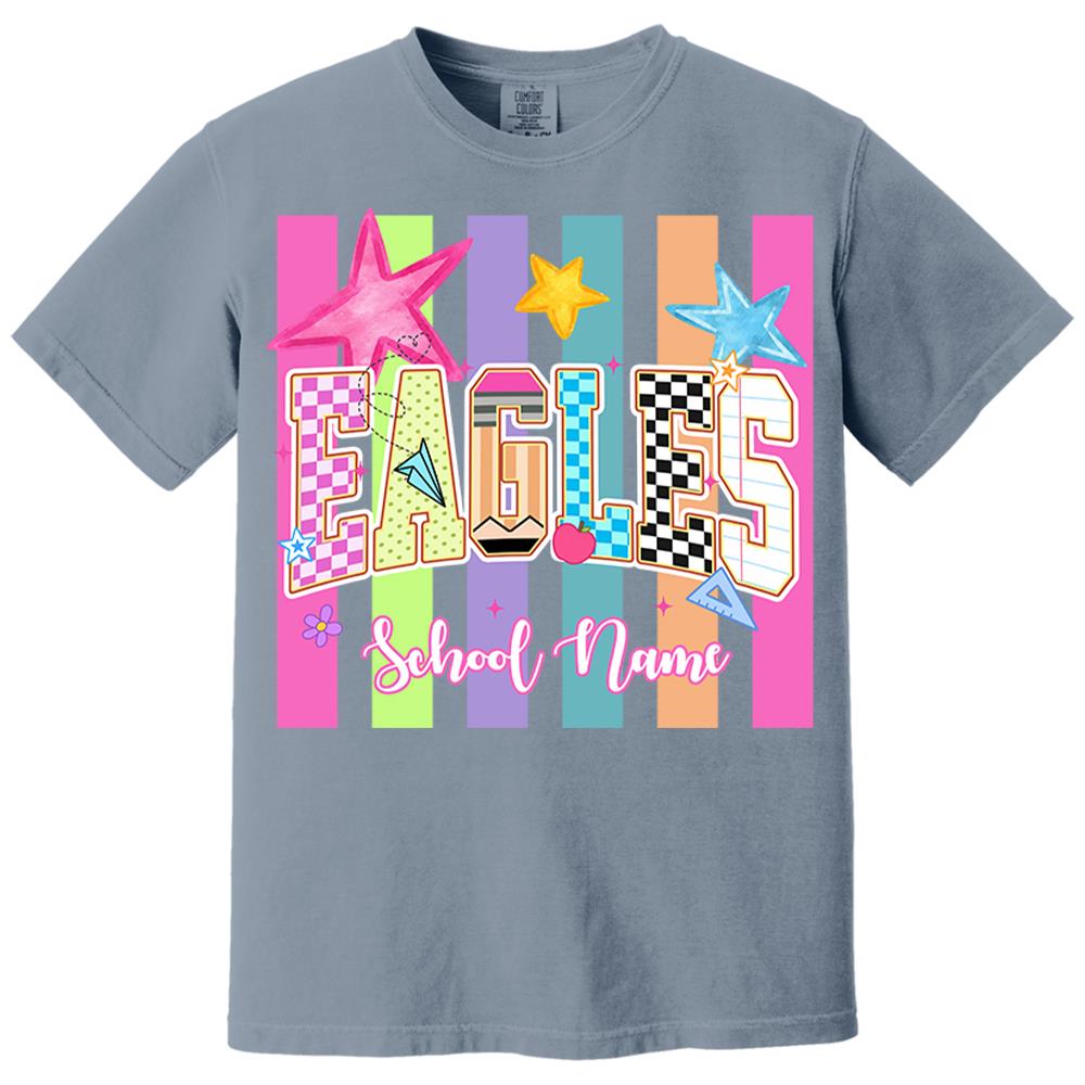 School Mascot Shirt Preppy - Custom Your Mascot School Spirit NA04 Nh00