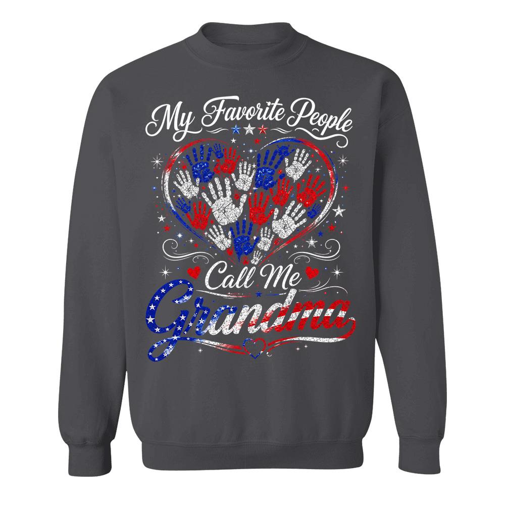 Personalized My Favorite People Call Me Grandma 250 Years American Shirt Hv01