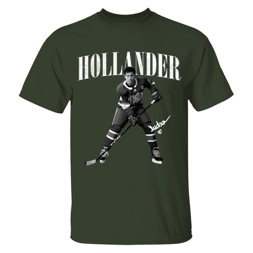 Custom Photo Ice Hockey Vintage Shirt, Hockey Tee Hv01
