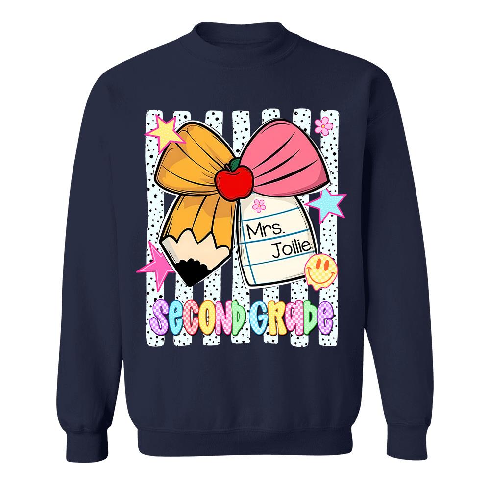 Custom Back to School Custom Shirts, Pre K to 5th Grade L0411 Hv01