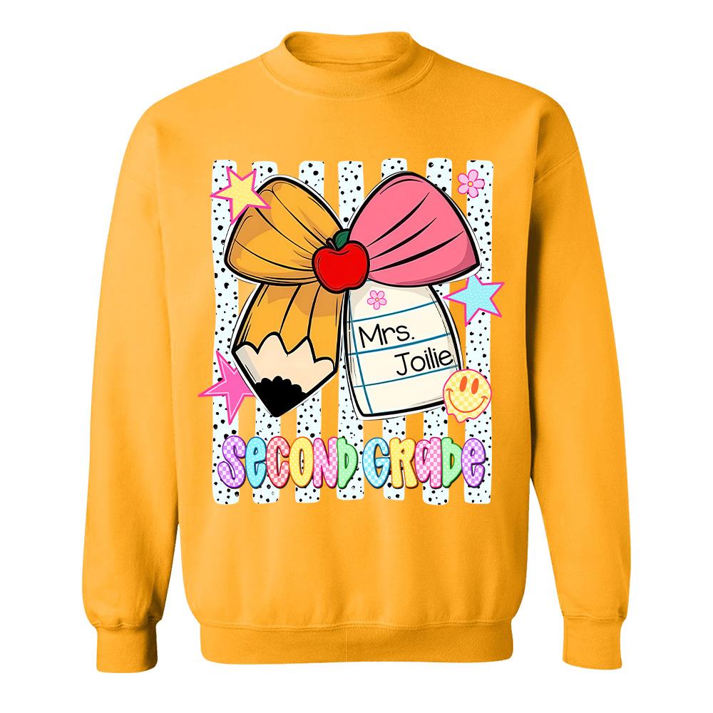 Custom Back to School Custom Shirts, Pre K to 5th Grade L0411 Hv01