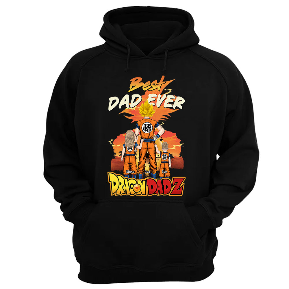 Personalized DragonDad Best Dad Ever Shirt, Gift For Dad, Father's Day L0411 VH01 