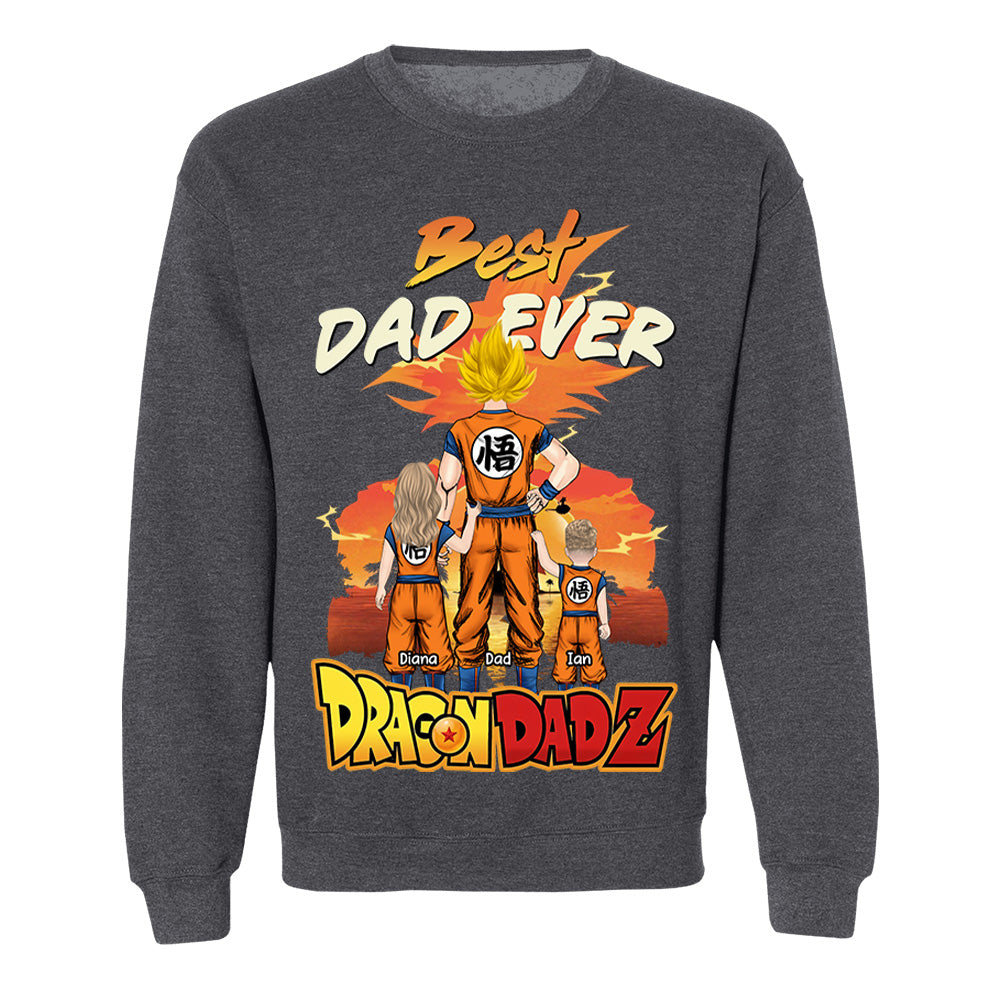Personalized DragonDad Best Dad Ever Shirt, Gift For Dad, Father's Day L0411 VH01 