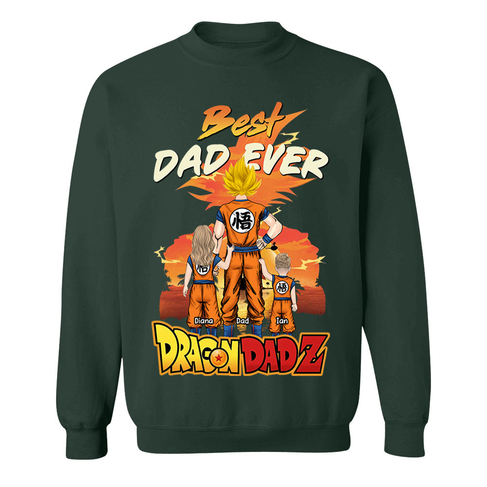 Personalized DragonDad Best Dad Ever Shirt, Gift For Dad, Father's Day L0411 VH01 
