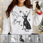 Boop Dog, Custom Photo Dog Christmas Shirt,  Gift For Dog Lovers T1807 Pt99