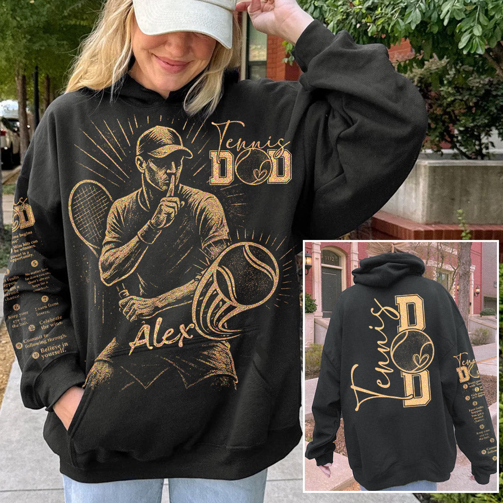 Personalized Bleach Style Tennis Player Shirt For Tennis Mom Li29