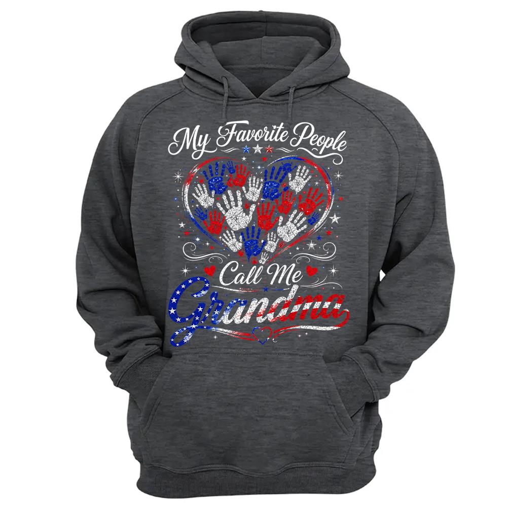 Personalized My Favorite People Call Me Grandma 250 Years American Shirt Hv01