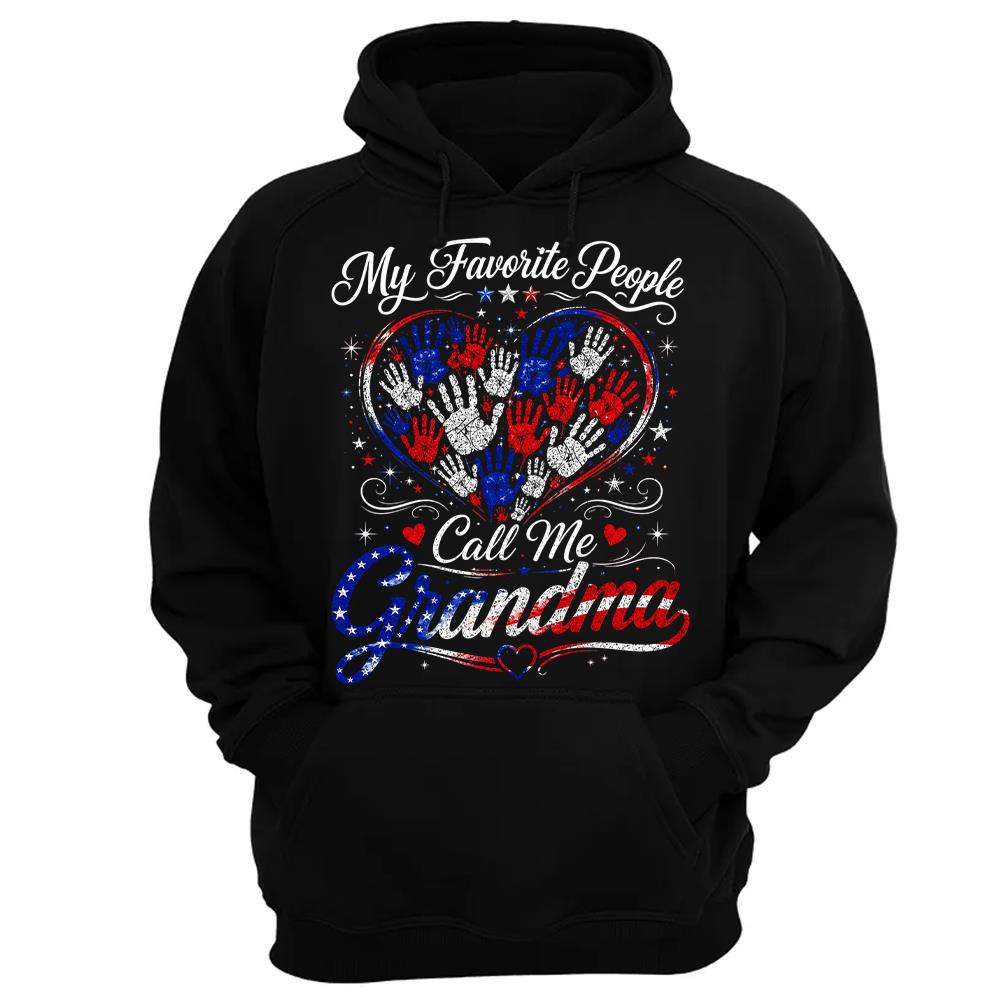 Personalized My Favorite People Call Me Grandma 250 Years American Shirt Hv01