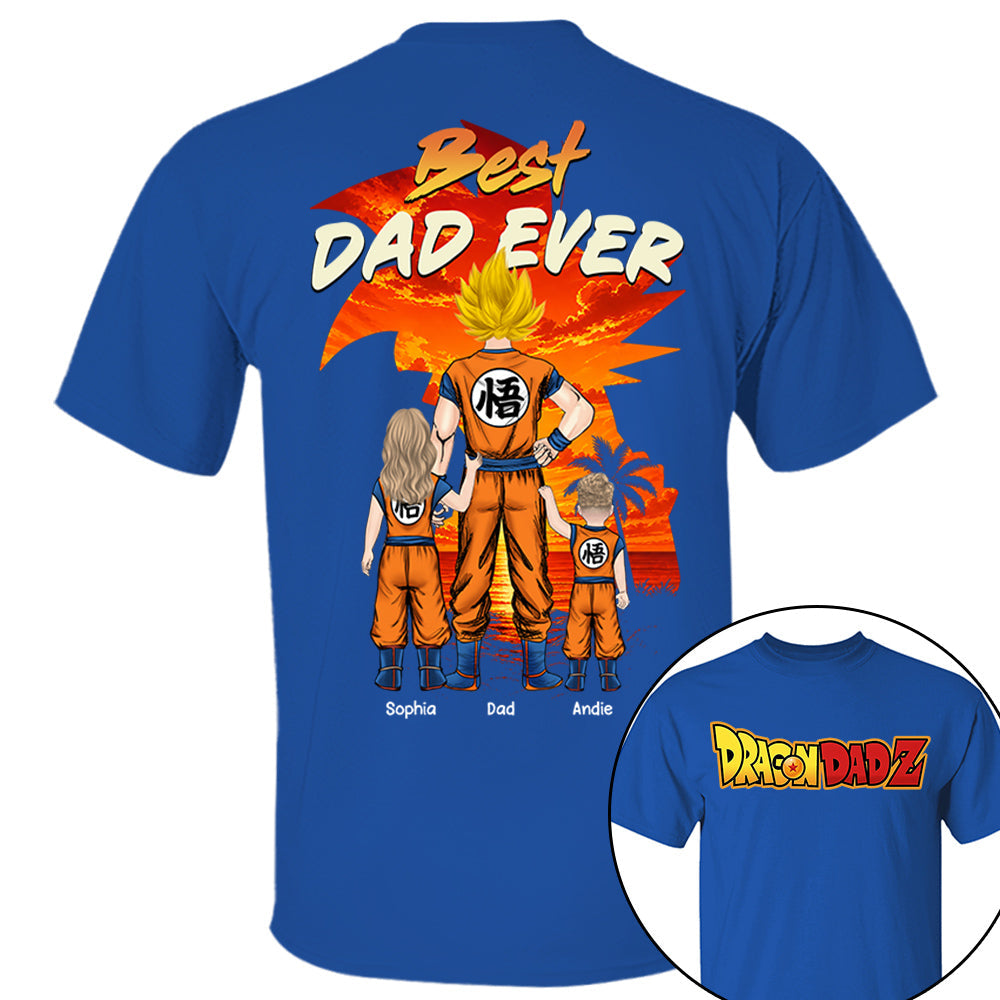 Custom DragonDad Best Dad Ever Shirt, Father's Day 2026 L0411 VH01