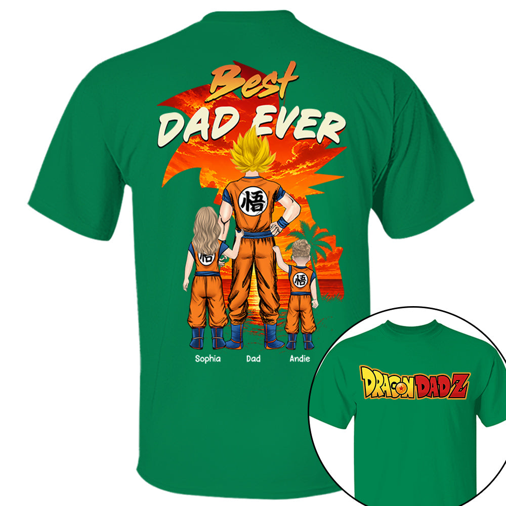 Custom DragonDad Best Dad Ever Shirt, Father's Day 2026 L0411 VH01