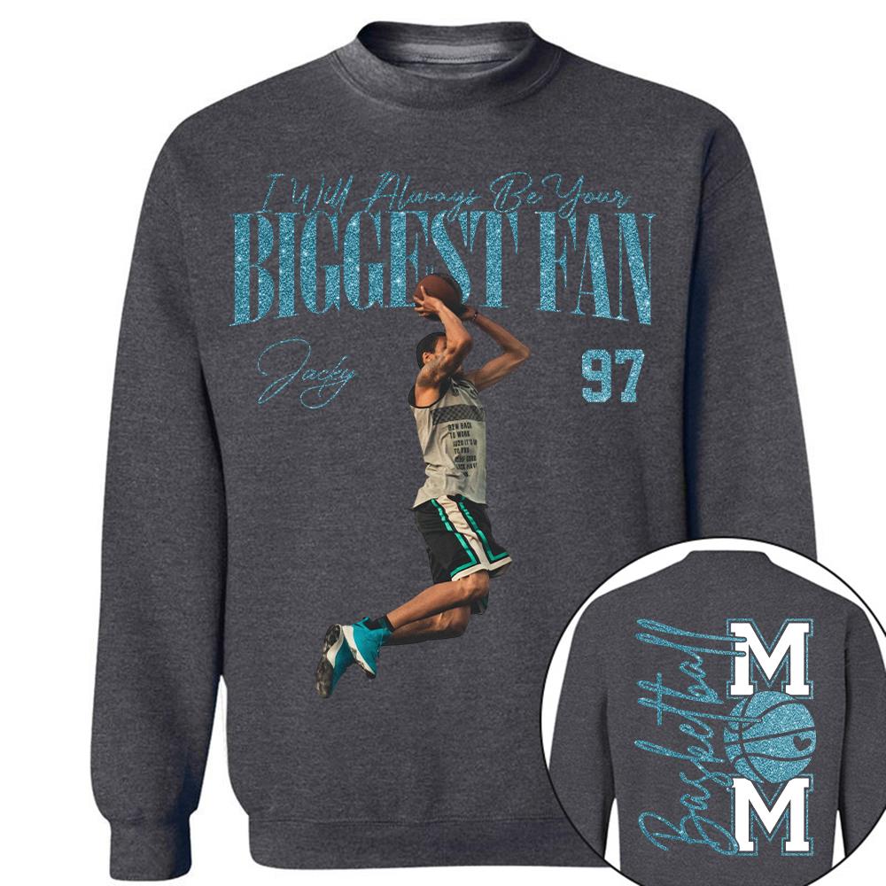I'll Always Be Your Biggest Fan - Washed Tee Retro Bootleg Shirt For Basketball Players Na02 Hv01