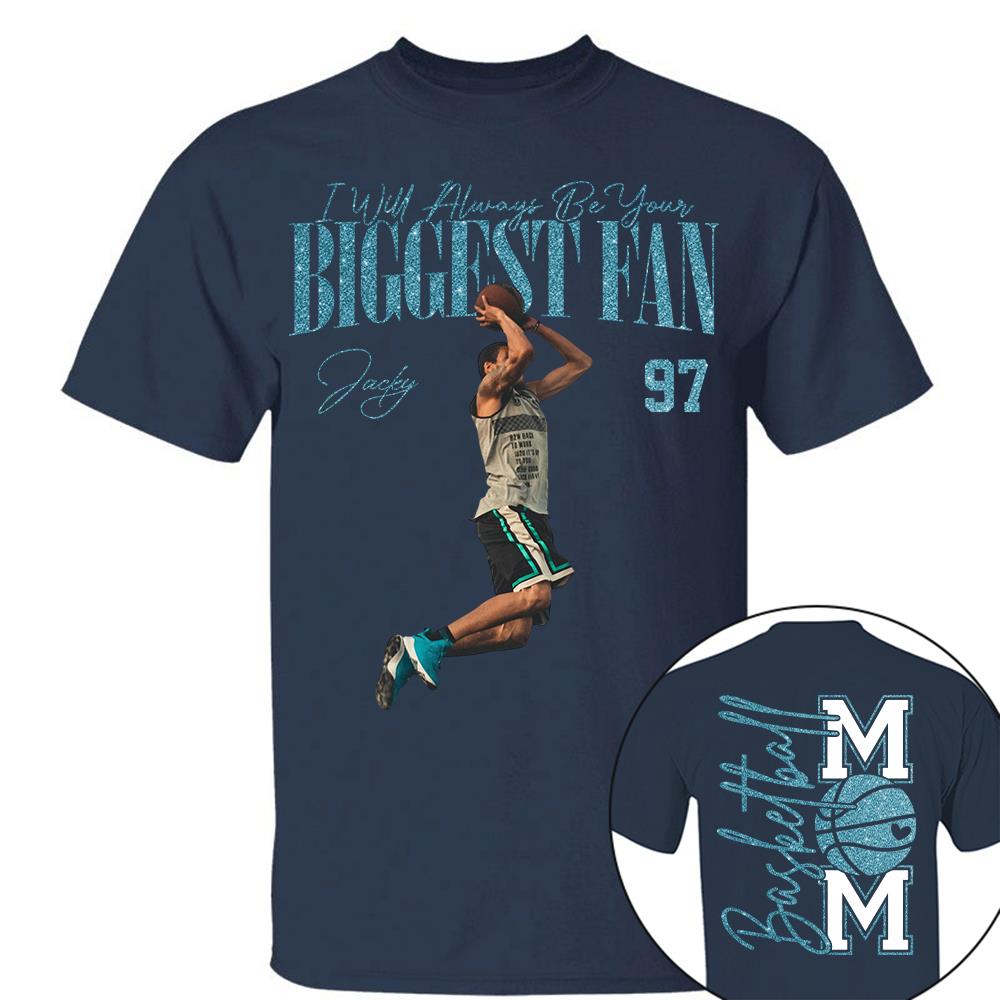 I'll Always Be Your Biggest Fan - Washed Tee Retro Bootleg Shirt For Basketball Players Na02 Hv01