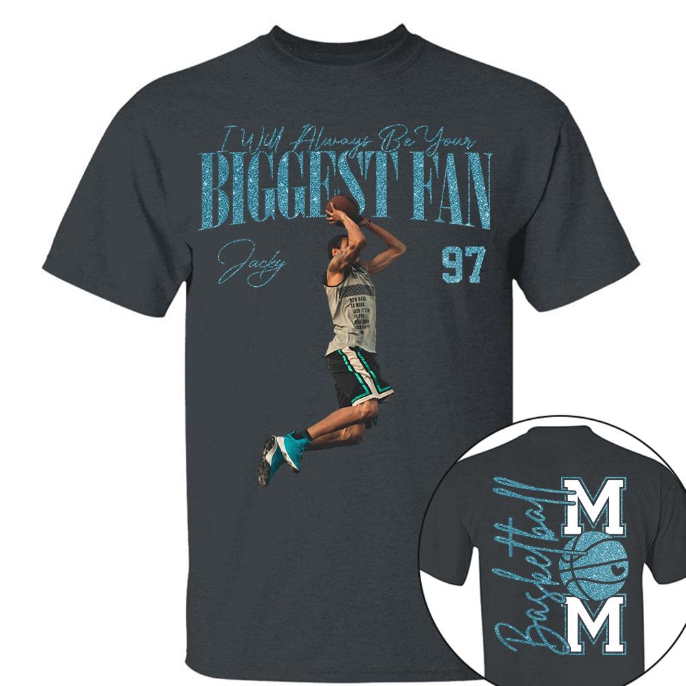 I'll Always Be Your Biggest Fan - Washed Tee Retro Bootleg Shirt For Basketball Players Na02 Hv01