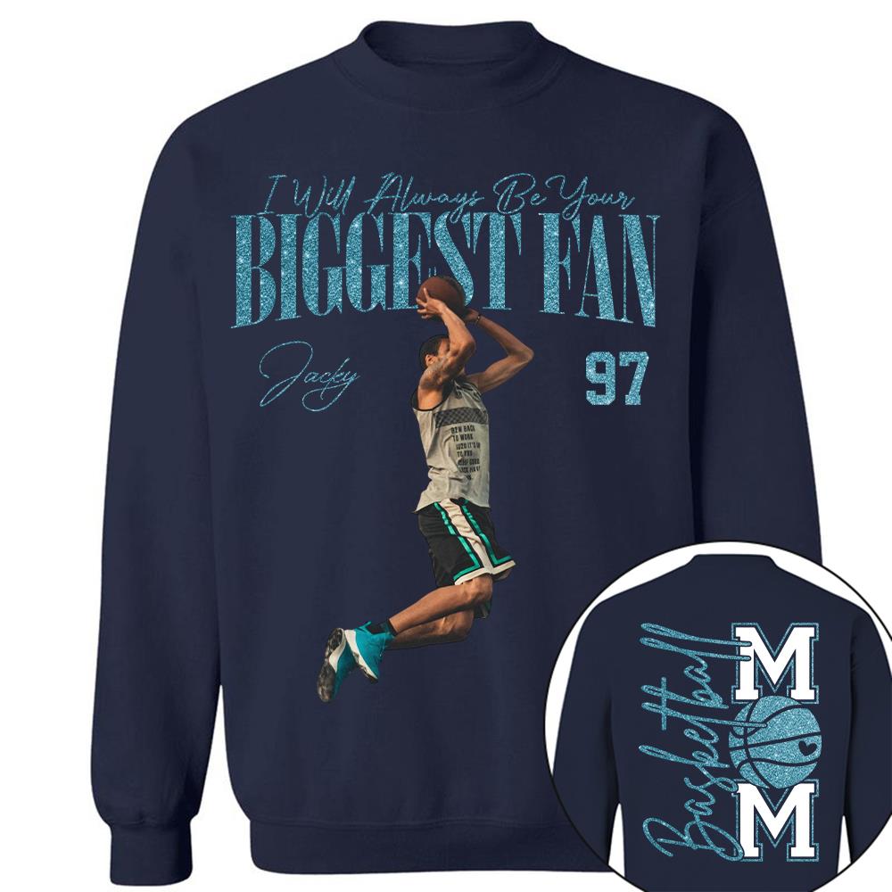 I'll Always Be Your Biggest Fan - Washed Tee Retro Bootleg Shirt For Basketball Players Na02 Hv01