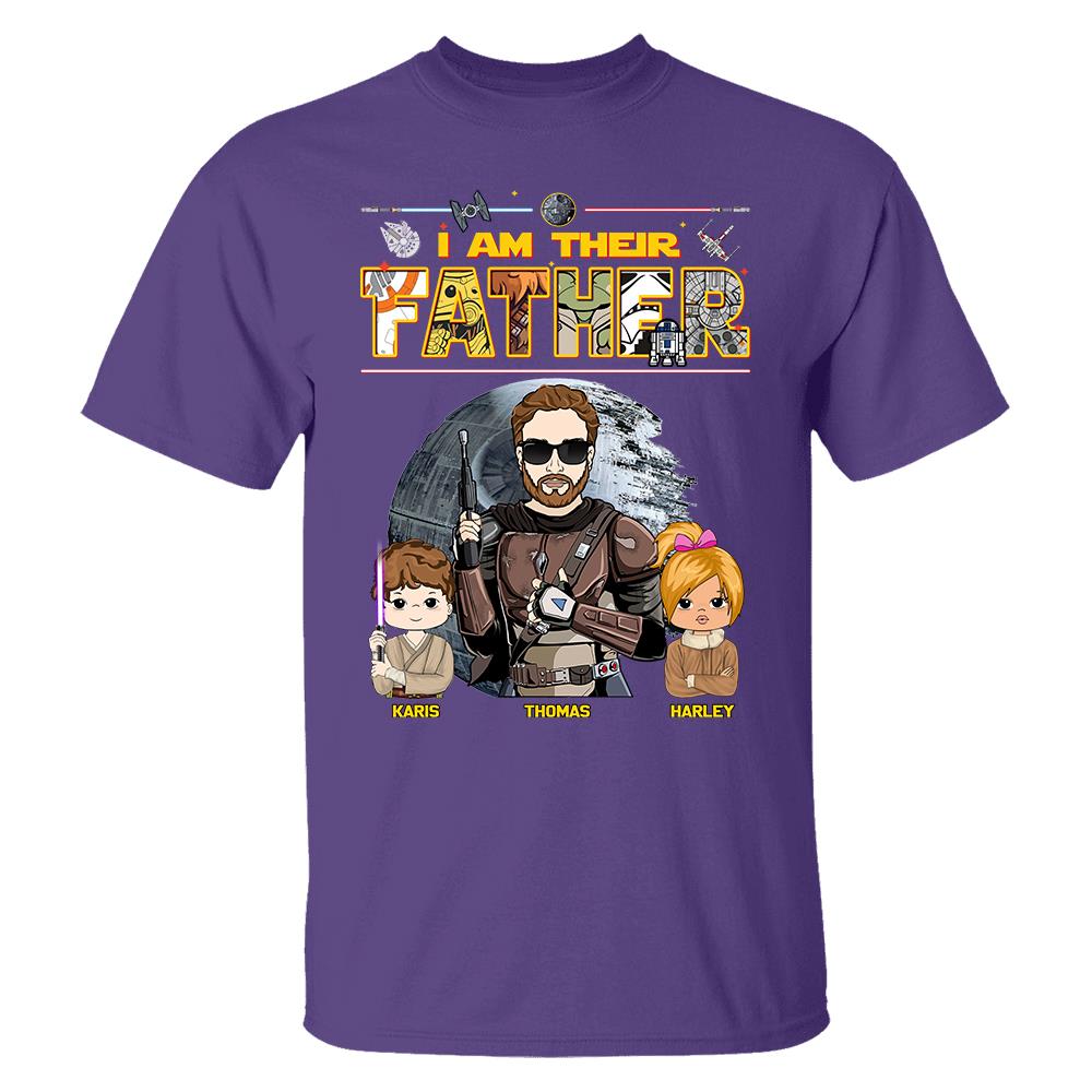 I Am Their Father - Personalized Shirt For Dad Father's Day NA04 Hv01