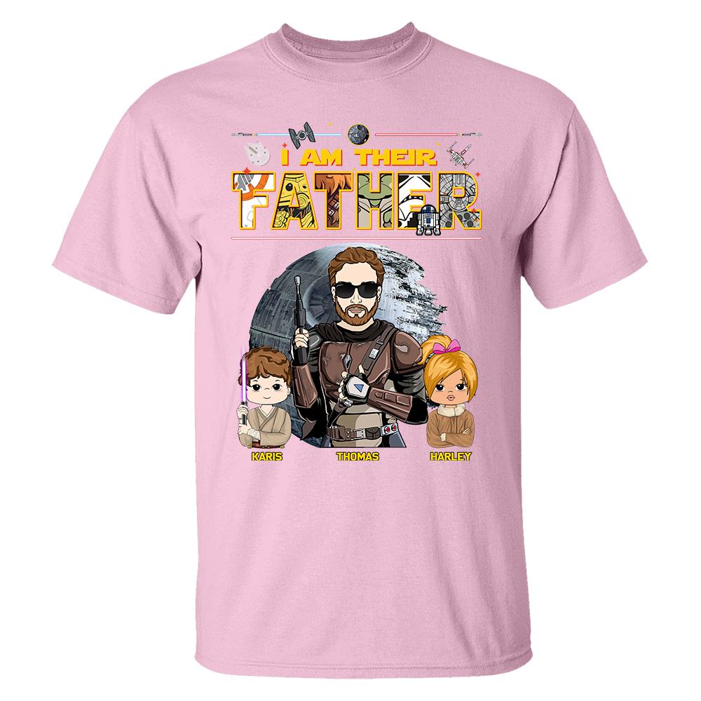I Am Their Father - Personalized Shirt For Dad Father's Day NA04 Hv01