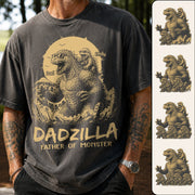 Dadzilla Father Of The Monsters Personalized Shirt Gift For Dad, Happy Father's Day 2026 T1807 Hv01