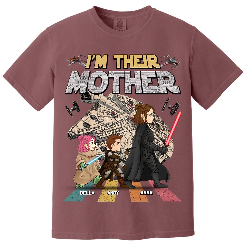 I Am Their Mother - Personalized Shirt - Gift For Mom, Mother's Day T1807 Hv01