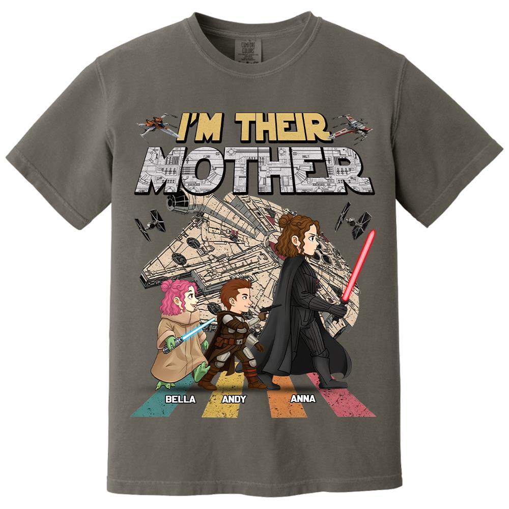 I Am Their Mother - Personalized Shirt - Gift For Mom, Mother's Day T1807 Hv01