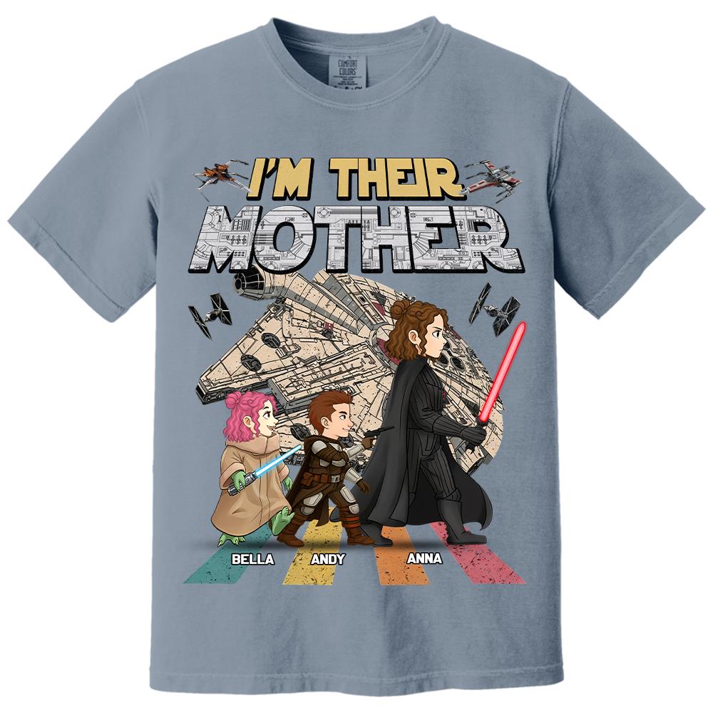 I Am Their Mother - Personalized Shirt - Gift For Mom, Mother's Day T1807 Hv01