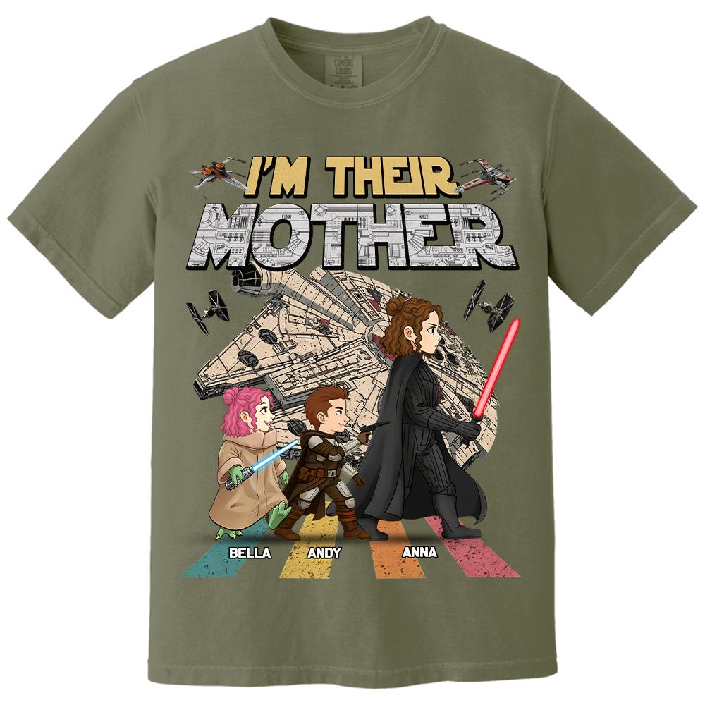 I Am Their Mother - Personalized Shirt - Gift For Mom, Mother's Day T1807 Hv01