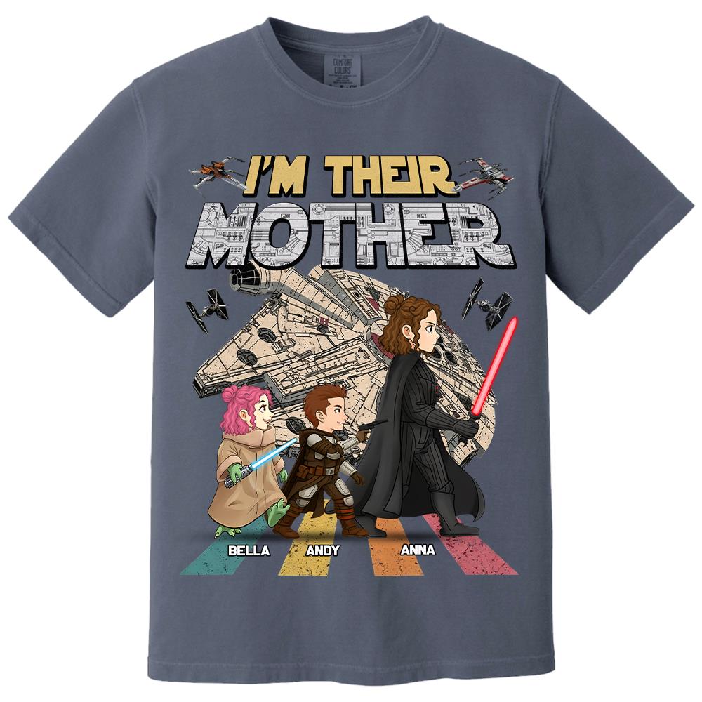 I Am Their Mother - Personalized Shirt - Gift For Mom, Mother's Day T1807 Hv01