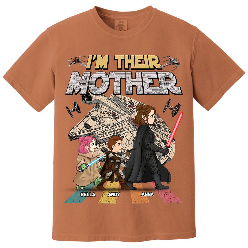 I Am Their Mother - Personalized Shirt - Gift For Mom, Mother's Day T1807 Hv01