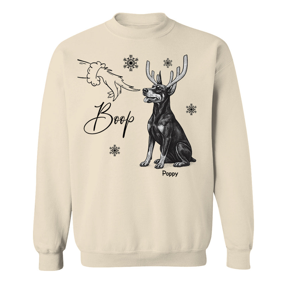 Boop Dog, Custom Photo Dog Christmas Shirt,  Gift For Dog Lovers T1807 Pt99