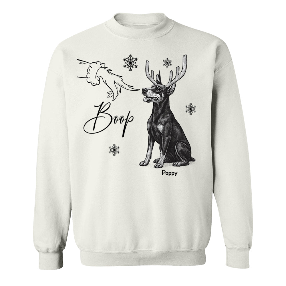 Boop Dog, Custom Photo Dog Christmas Shirt,  Gift For Dog Lovers T1807 Pt99