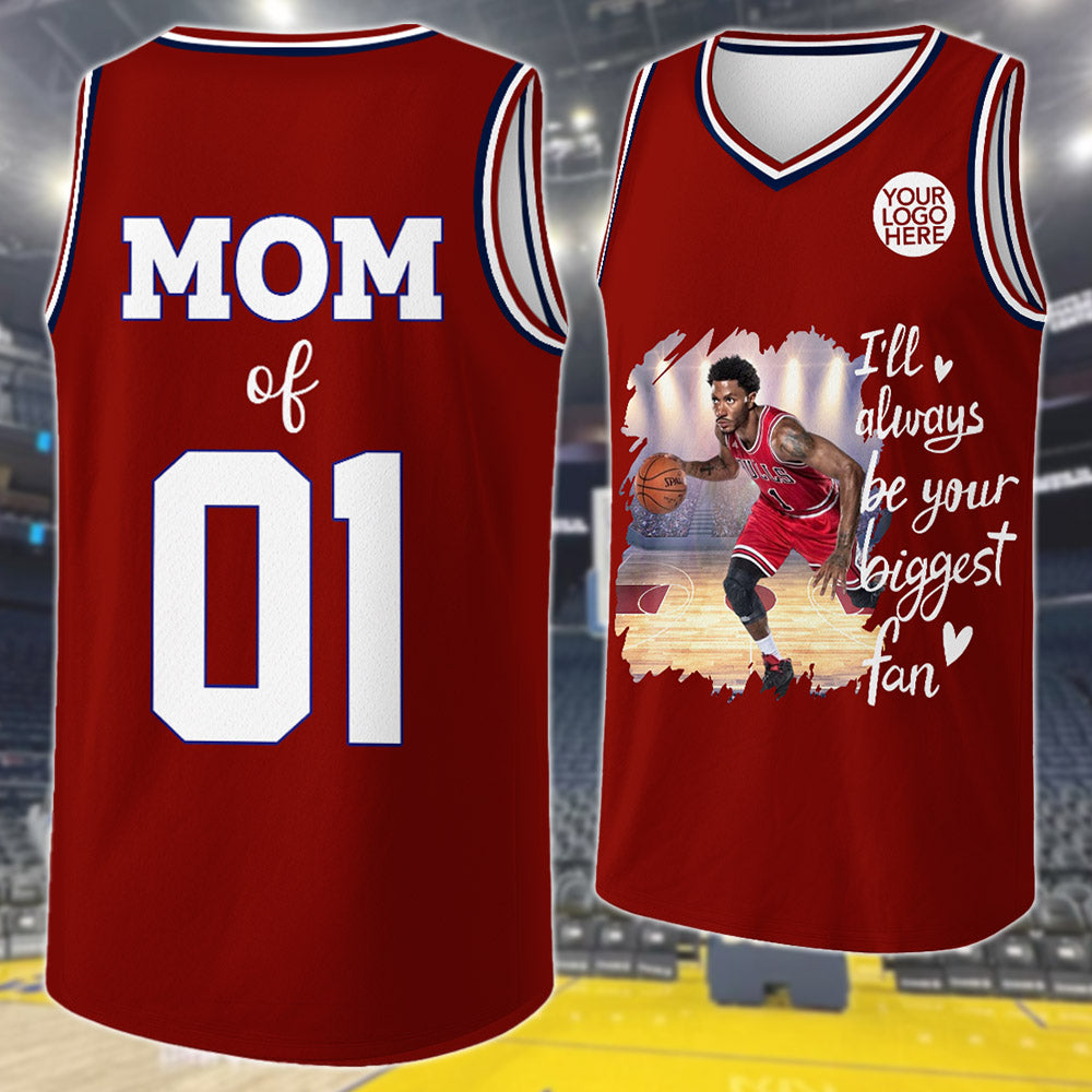 I'll Always Be Your Biggest Fan - Custom Photo Basketball GameDay Shirt - Gift For Basketball Lovers A2110 Pt99