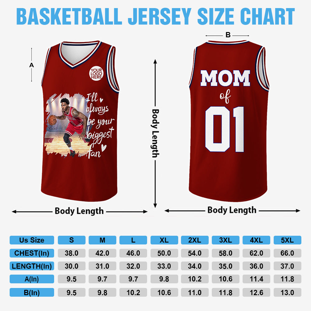 I'll Always Be Your Biggest Fan - Custom Photo Basketball GameDay Shirt - Gift For Basketball Lovers A2110 Pt99