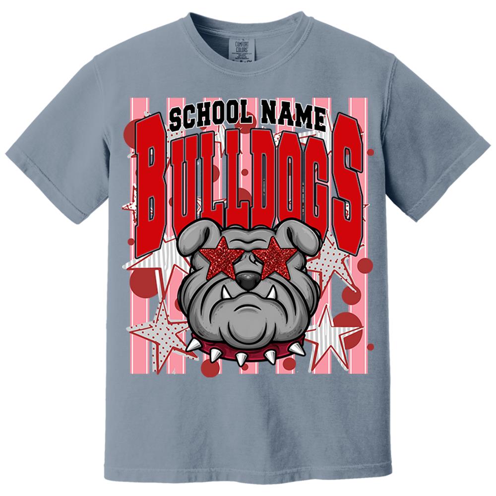 Gameday School Spirit,  Personalized School Spirit Retro School Mascot, Football Baseball Softball Team Shirt, Gift For Teacher Student Sport Lovers MI209 Nh00