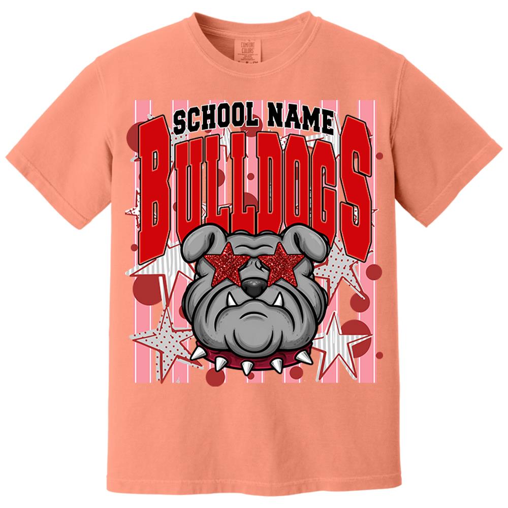Gameday School Spirit,  Personalized School Spirit Retro School Mascot, Football Baseball Softball Team Shirt, Gift For Teacher Student Sport Lovers MI209 Nh00
