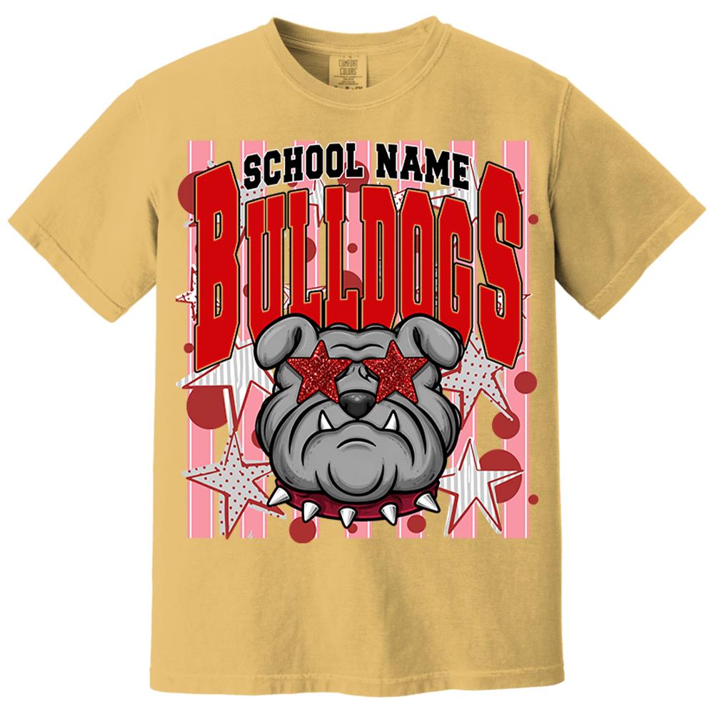 Gameday School Spirit,  Personalized School Spirit Retro School Mascot, Football Baseball Softball Team Shirt, Gift For Teacher Student Sport Lovers MI209 Nh00