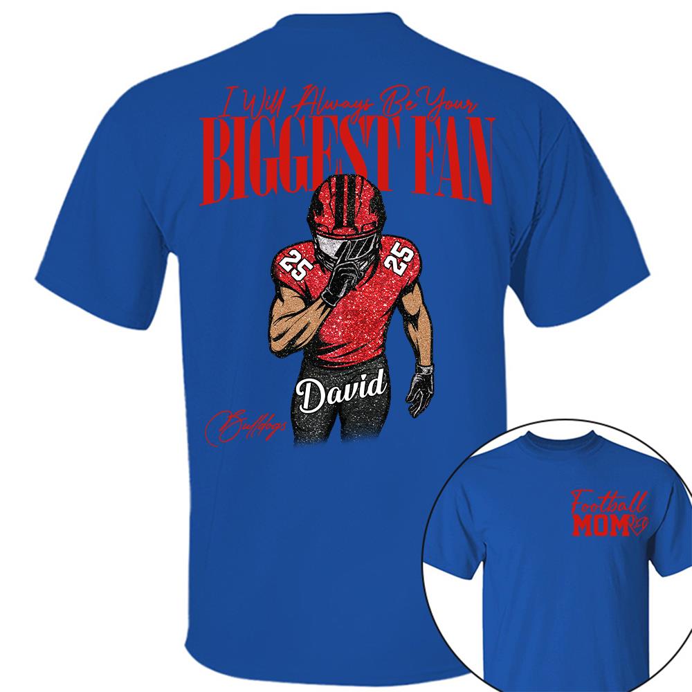 I'll Always Be Your Biggest Fan - Washed Tee Retro Bootleg Shirt For Football Players Na02 Hv01